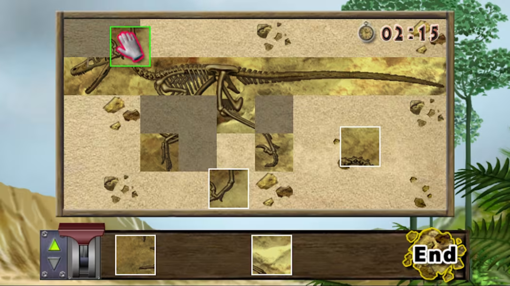 Dinosaur Fossil Puzzles