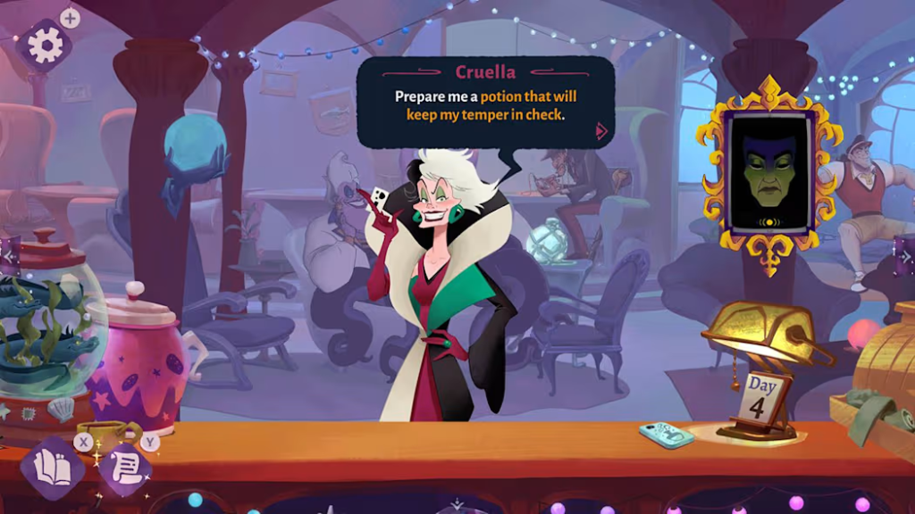 Disney Villains Cursed Café
