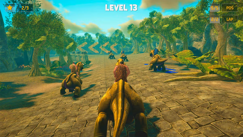 Dino Race – Dinosaur Ride Ranch