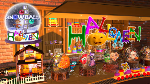 Halloween Snowball Bubble