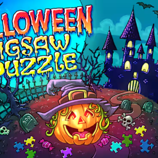 Halloween Jigsaw Puzzles - Puzzle Game for Kids & Toddlers