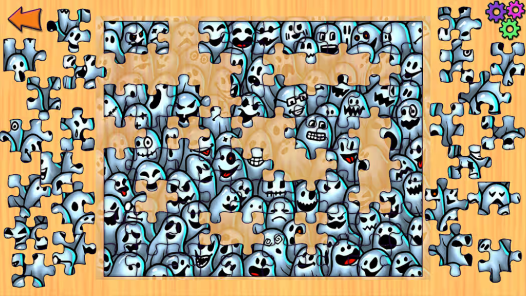 Halloween Jigsaw Puzzles - Puzzle Game for Kids & Toddlers
