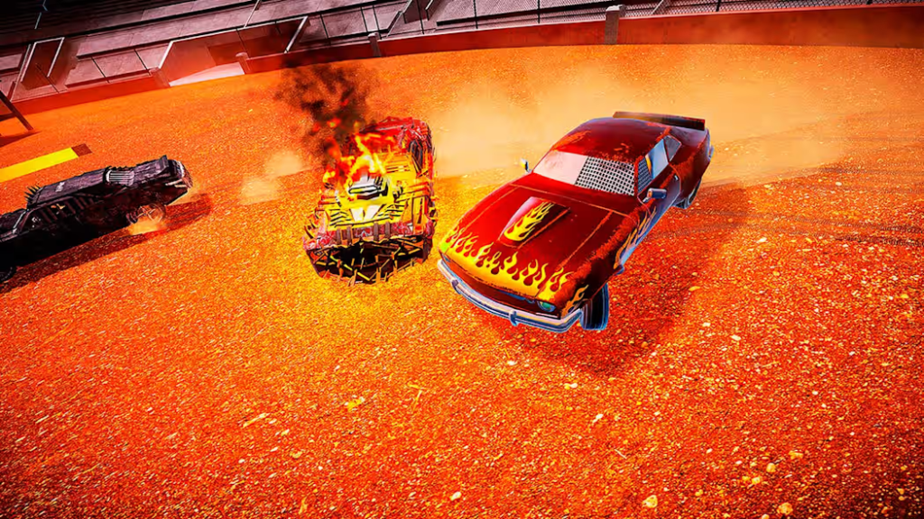 Heavy Car Battle - Demolition Derby