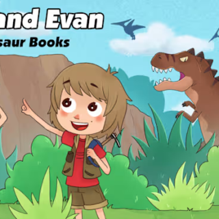 Dani and Evan: Dinosaur books
