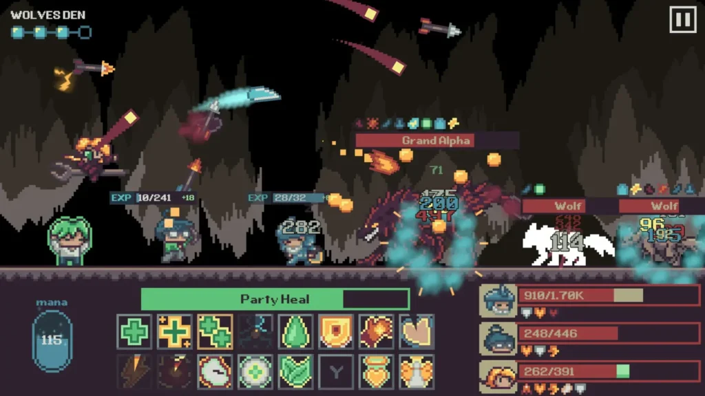 Master Healer Kale with Useless Party