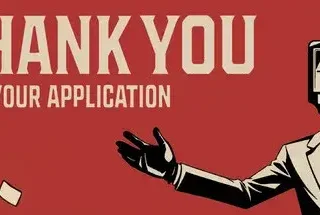 Thank You For Your Application