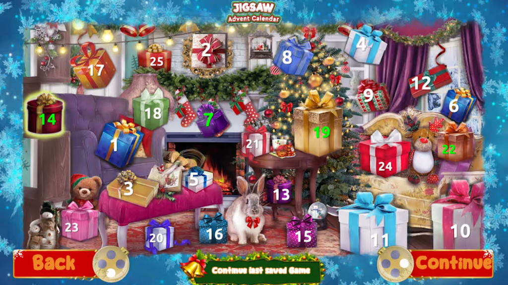 Jigsaw Advent Calendar
