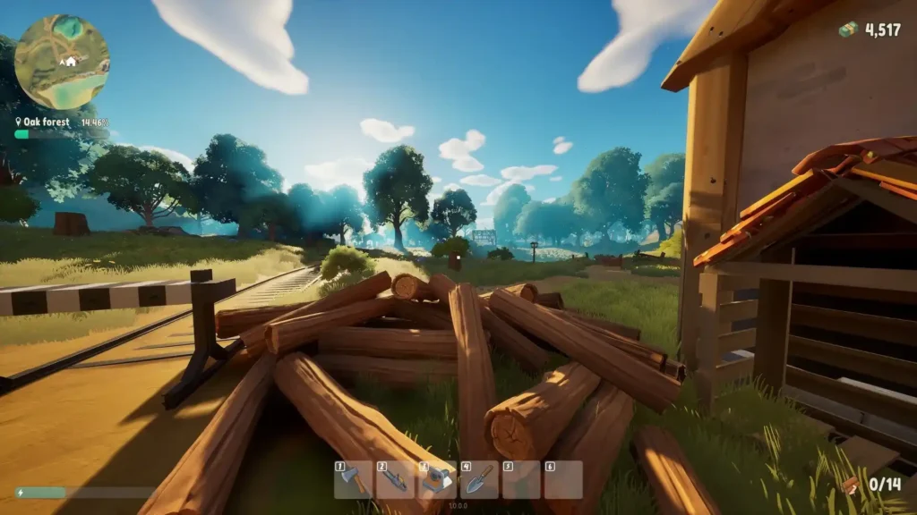 A Game About Chopping Trees